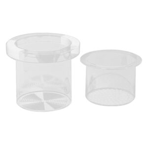 Recipiente de Cría para Peces de Acuario | Caja Flotante Multifuncional para Guppys, Bettas, Gambas y Huevos – Separador, Guardería e Incubadora con Material PP Seguro