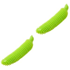 Juguete para Perros Pequeños BESPORTBLE – Set de 2 Mordedores Divertidos y Resistentes para Cachorros | Cepillo de Colores, Antiestrés y para Entrenamiento