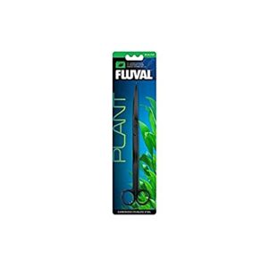 Tijeras Curvas Fluval Plant S de Acero Inoxidable 25cm – Herramienta Profesional para Podar Plantas de Acuario