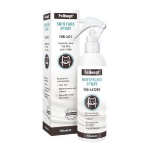 Felisept Spray para el Cuidado de la Piel de los Gatos 250ml – Antipicores Natural, Contra la Caspa y el Enrojecimiento, Recomendado por Veterinarios