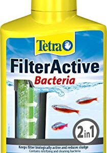 Tetra FilterActive 250ml: Bacterias vivas para filtros de acuario – Limpieza, descomposición de lodo y mantenimiento biológico eficiente