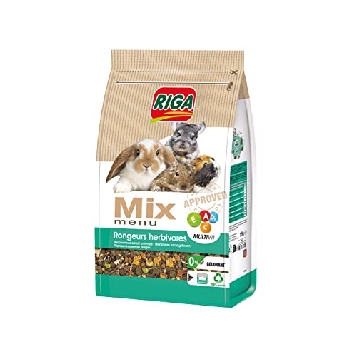 Mix Roedores Herbívoros 1,5kg – Pienso Completo para Conejos, Cobayas y Otros Roedores Herbívoros