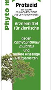 Sera Phyto Med Protazid 30 ml – Tratamiento Vegetal para Ichthirius y Parásitos Cutáneos en Peces de Agua Dulce y Salada