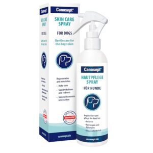Canosept Spray para el Cuidado de la Piel y Pelaje de Perros y Gatos – 250ml | Alivia Picazón y Enrojecimiento, Desenreda y Nutre Suavemente | Made in Germany