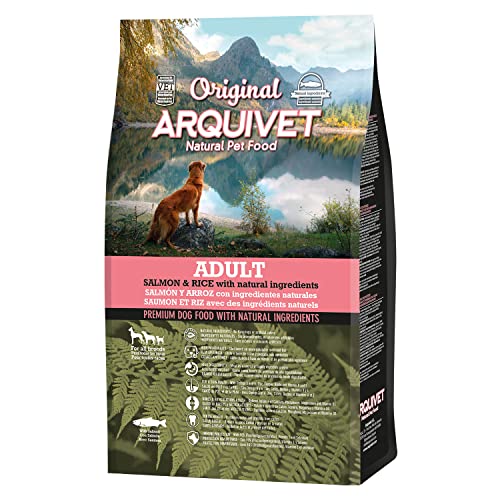 Arquivet Original Adult Salmón y Arroz 3kg – Pienso Premium Natural para Perros Adultos, Alta Digestibilidad y Salud Integral
